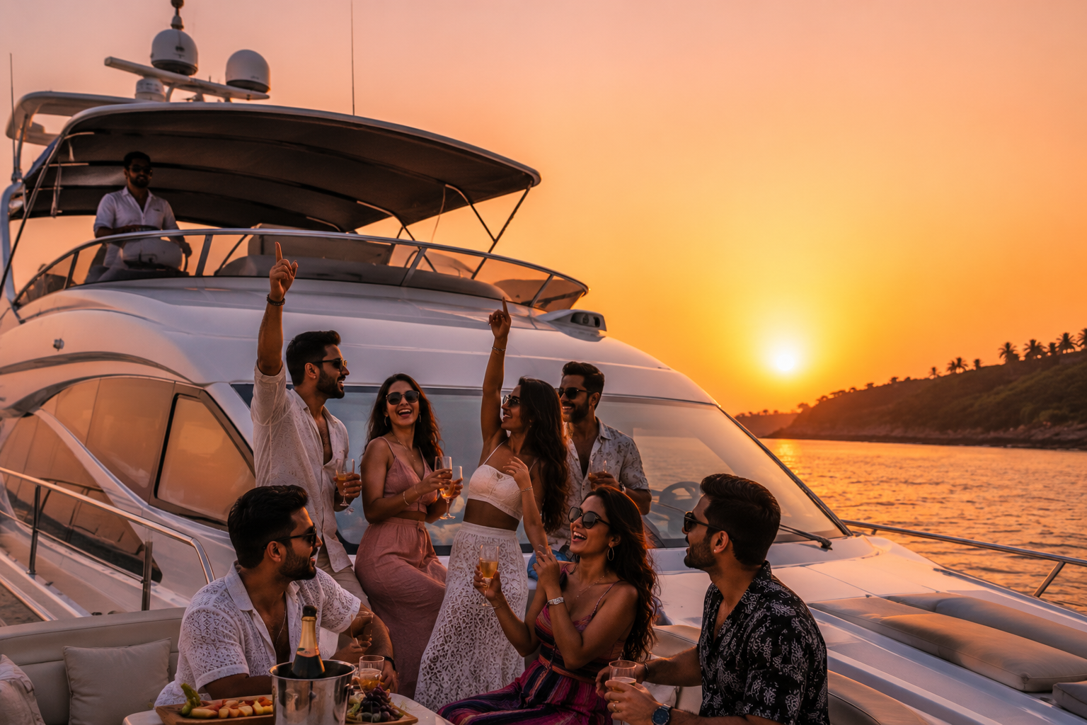 RA 11 Sunset Yacht Party – Goa